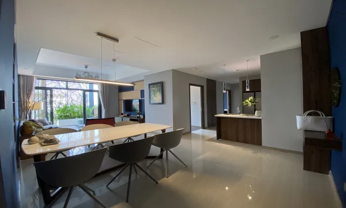 Amazing Three Bedroom Serviced Apartment Home in Luxone Thao Dien HCMC 120sqm 3,200 USD/month